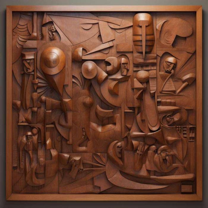 نموذج ثلاثي الأبعاد لآلة CNC 3D Art 